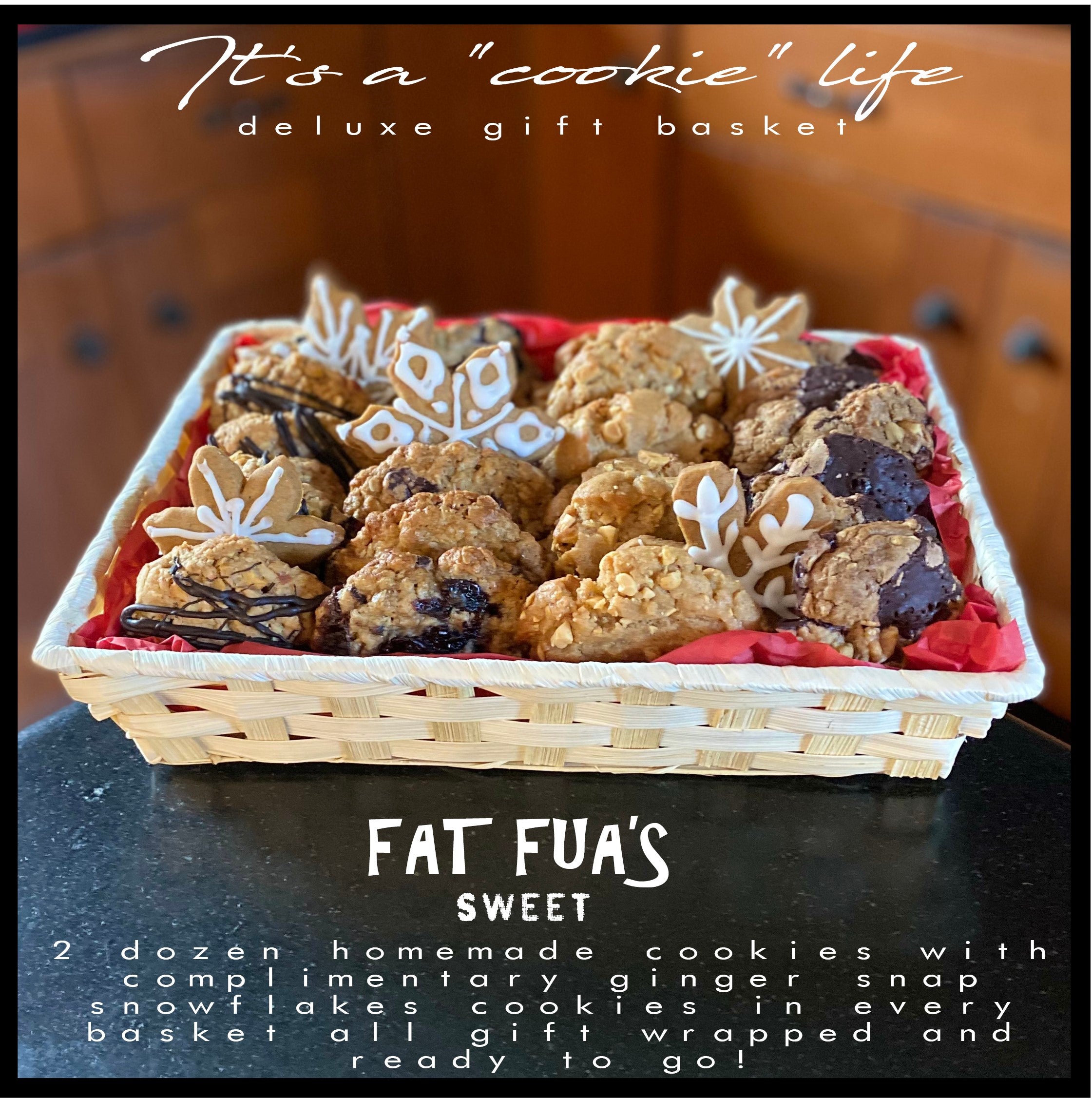 HOLIDAY COOKIE BASKETS