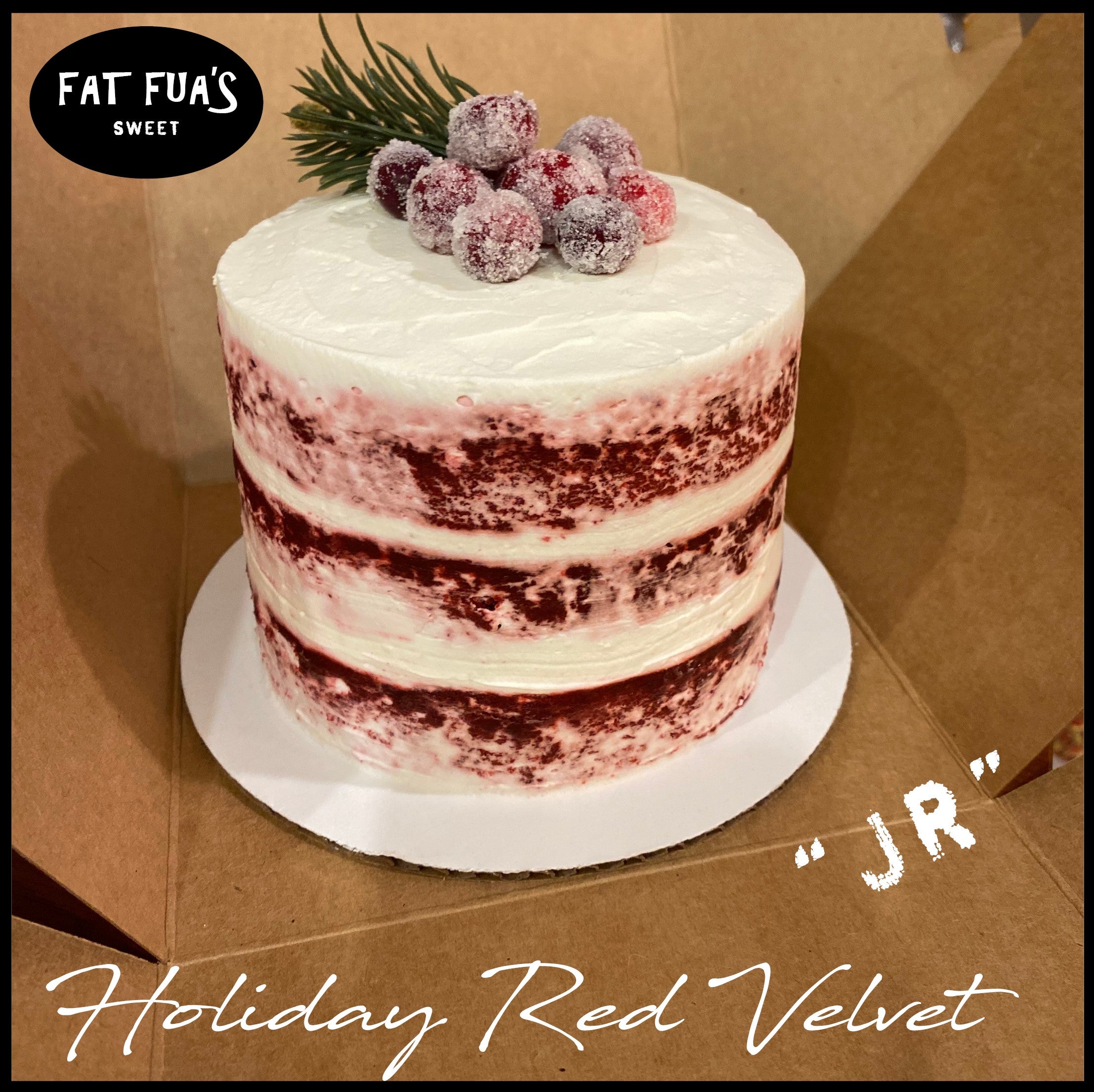 Holiday Red Velvet Cake